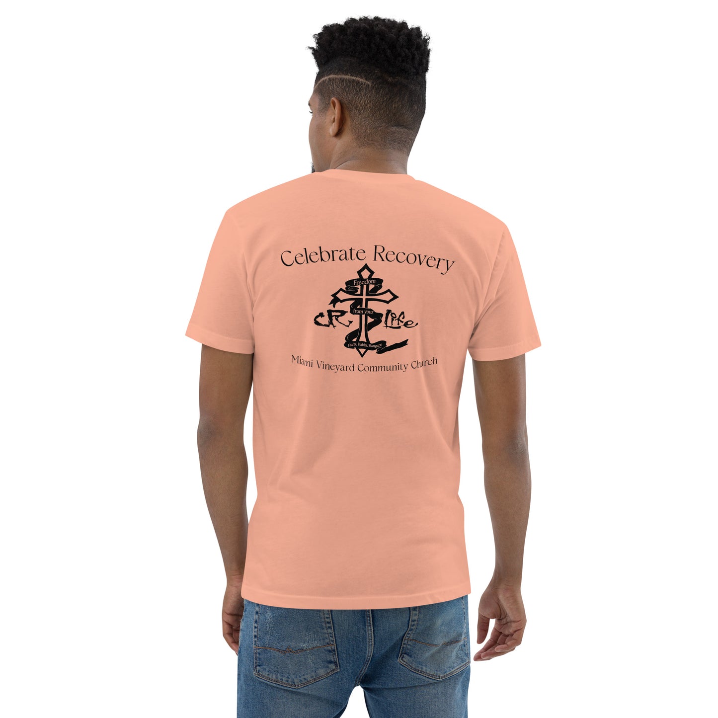 CR Life Black Logo NEXT LEVEL Short Sleeve T-shirt