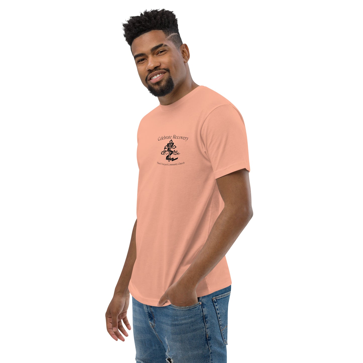 CR Life Black Logo NEXT LEVEL Short Sleeve T-shirt