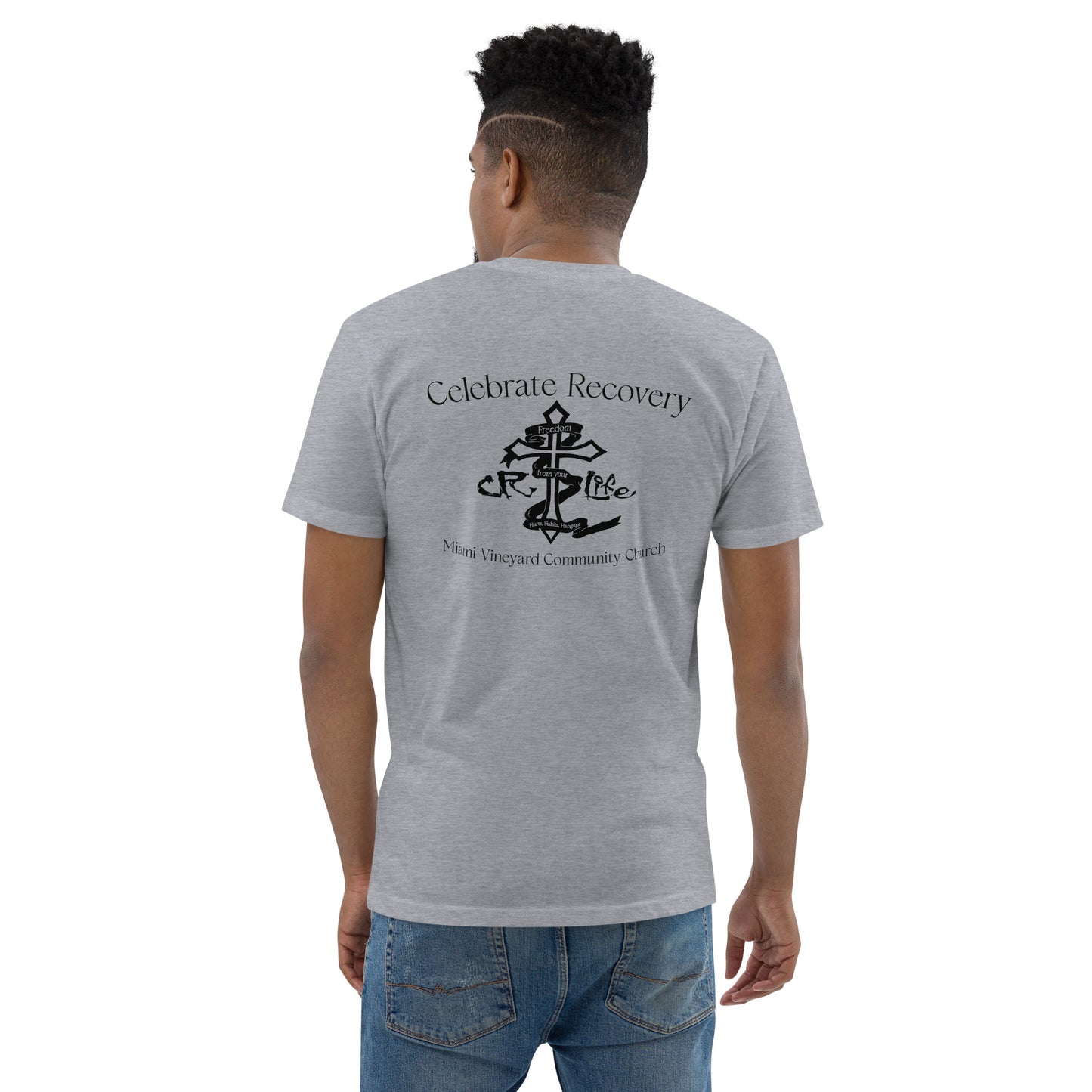 CR Life Black Logo NEXT LEVEL Short Sleeve T-shirt
