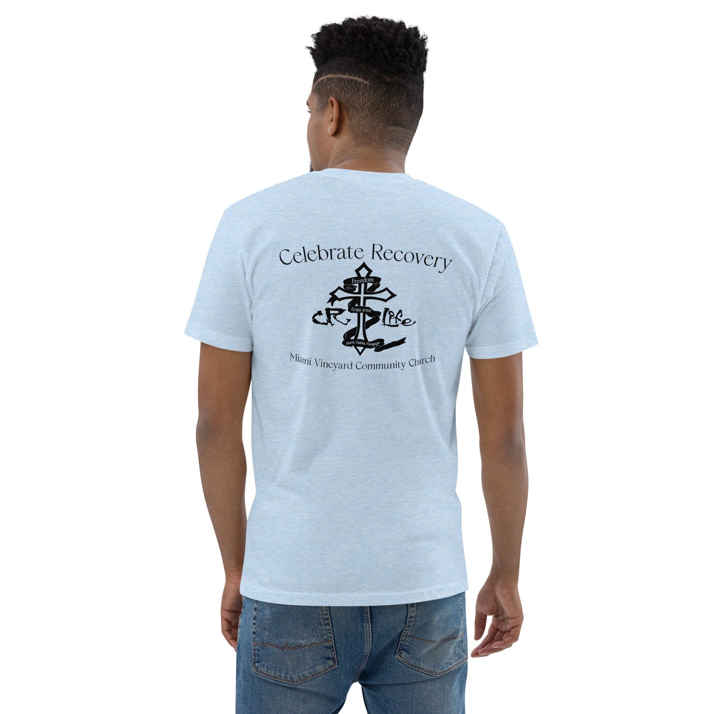 CR Life Black Logo NEXT LEVEL Short Sleeve T-shirt