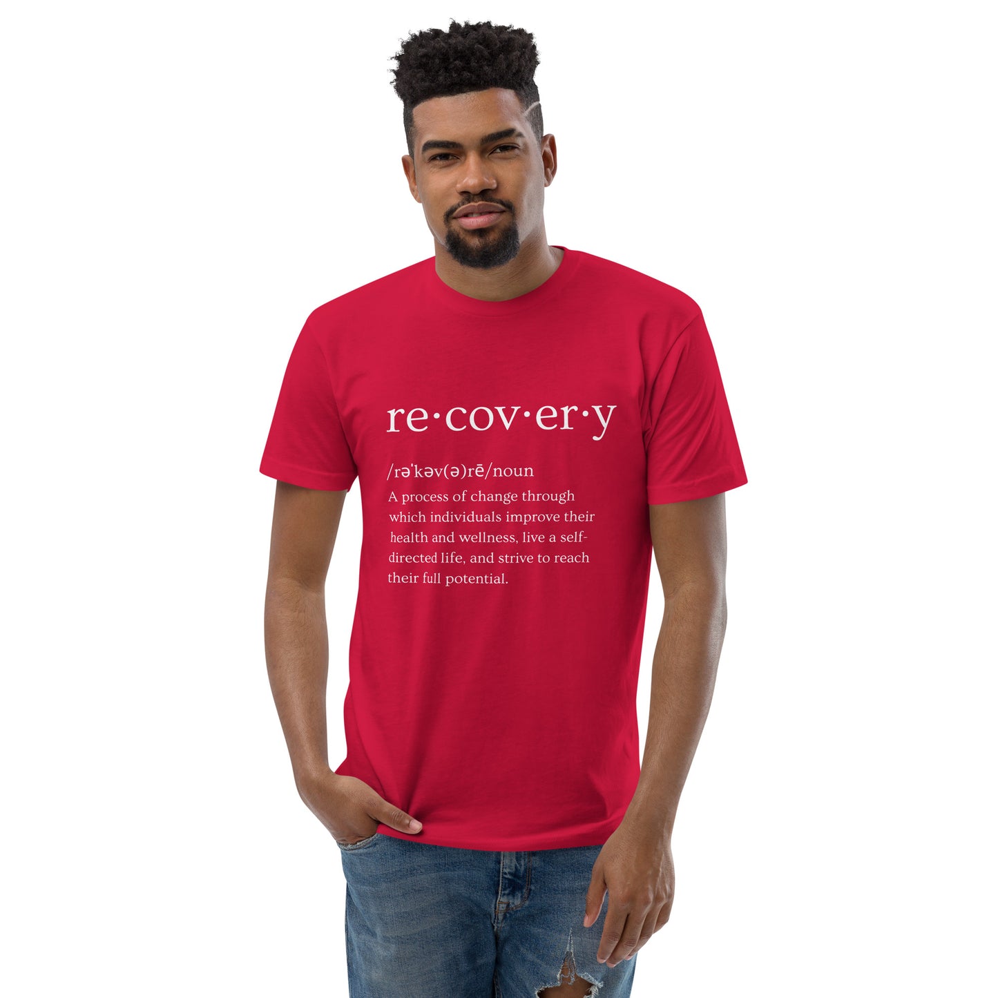 Recovery Definition Short Sleeve T-shirt