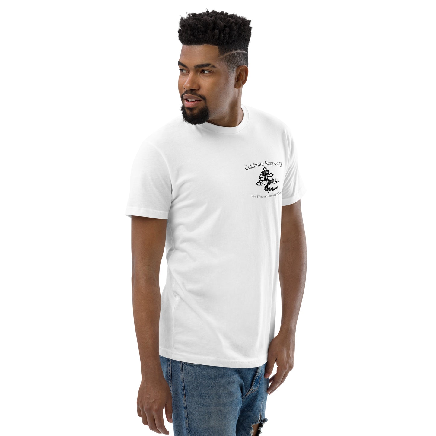CR Life Black Logo NEXT LEVEL Short Sleeve T-shirt
