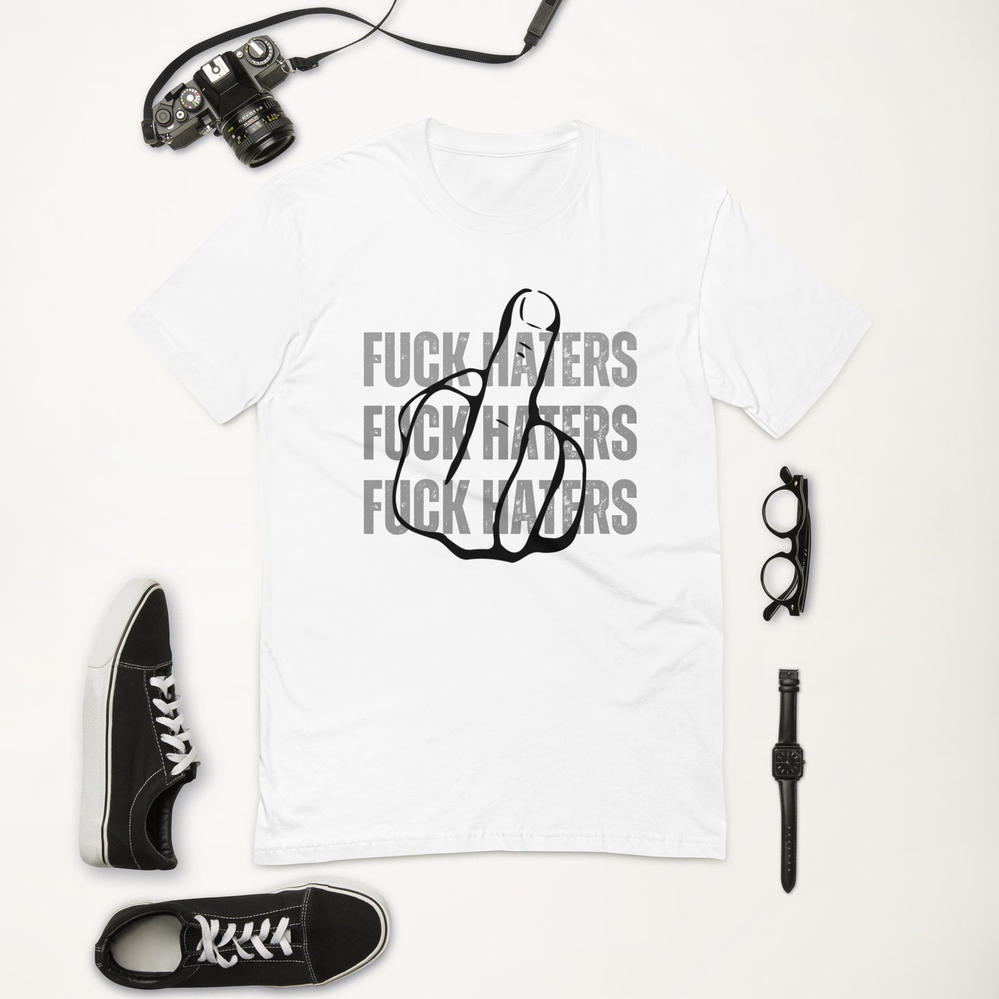 Fuck Haters Short Sleeve T-shirt